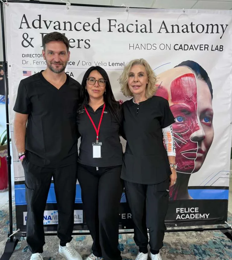 Eva Díaz at Advanced Facial Anatomy and Fillers by Felice Academy